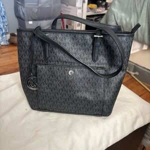 Michael Kors Charcoal Signature Tote